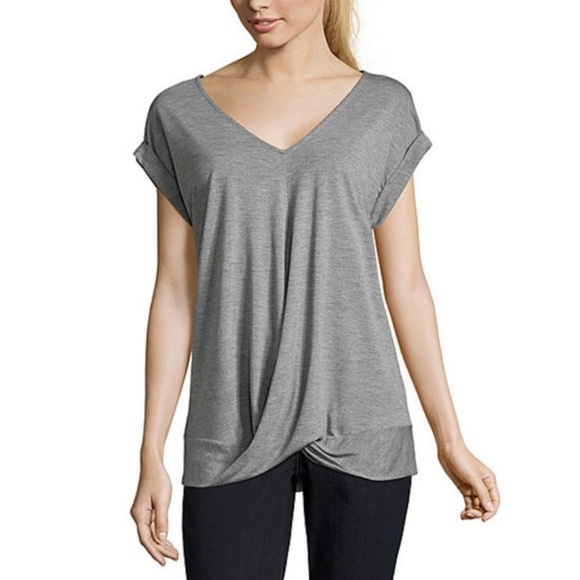 a.n.a Tops - A.N.A CROSS FRONT TEE